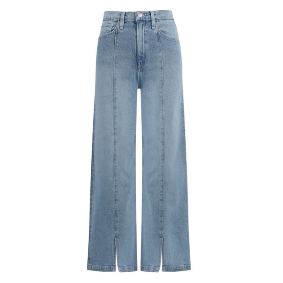 Hudson Jeans James Caribbean Breeze Women’s High Rise Wide Leg Blue Jeans Flare - Picture 6 of 9